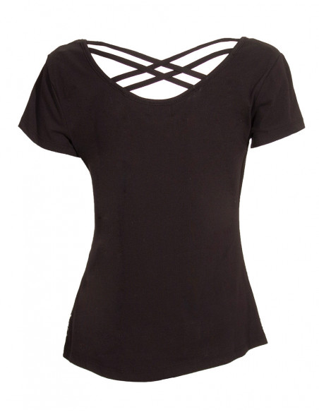 Women's top circular prints