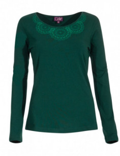 Tee shirt hiver femme manches longues coloré 2