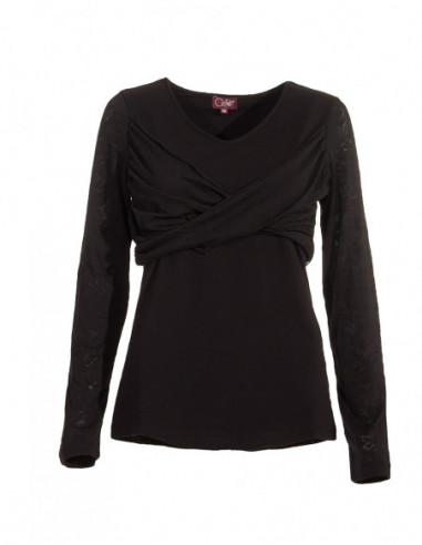 Long-sleeved t-shirt with long sleeves