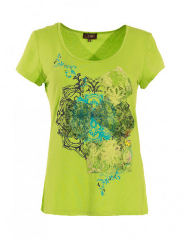 Tee shirt manches courtes original et coloré