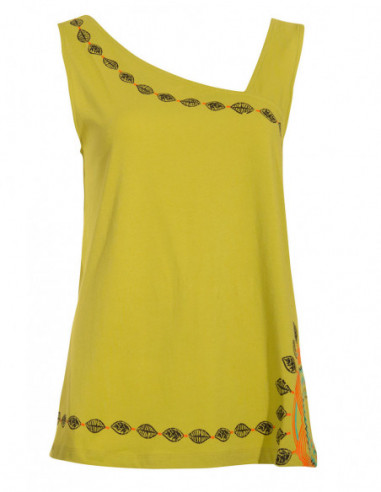 Original asymmetric tank top