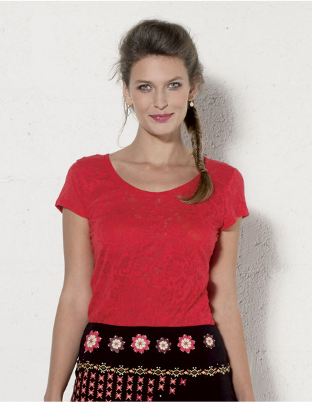 Burn-out woman t-shirt