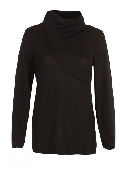 Women's fine knit t-shirt