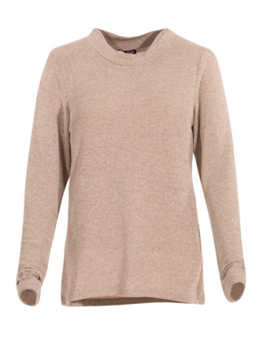 Basic long sleeve knit T-shirt