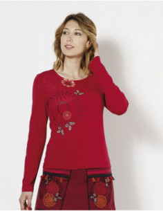 Women's rosette t-shirt