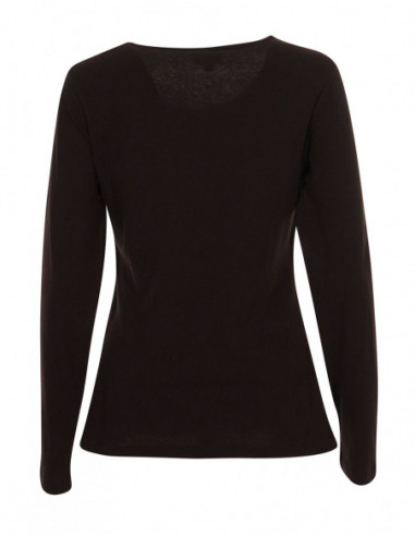 T-shirt original et chic manches longues noir dos