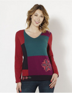 Colorful woman t-shirt