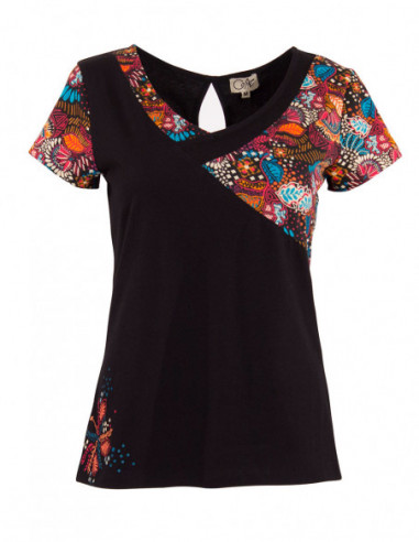 Tee-shirt coupe basique au design original