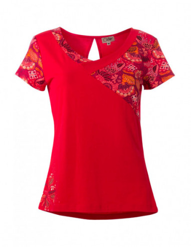 Tee-shirt coupe basique au design original
