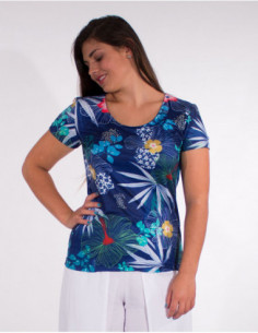 Short-sleeved T-shirt with...