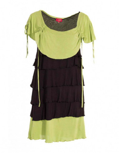 Knitted rayon tunic
