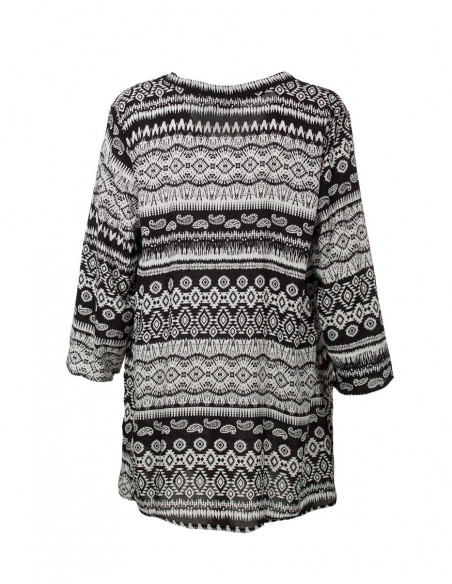 Chic trendy long shirt