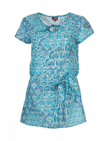 Exotic printed tunic