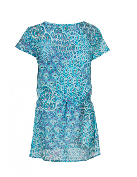 Exotic printed tunic