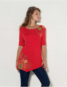 Ethnic and colorful tunic