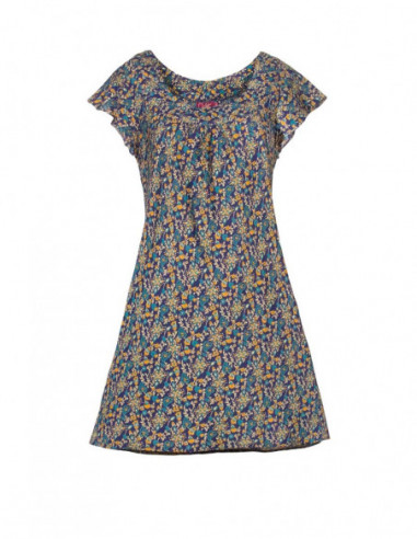 Tunic with small flowers