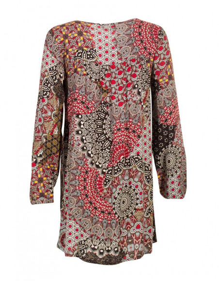 Pure viscose ethnic tunic