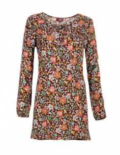 Loose tunic with flowers 2