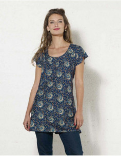 Stylish indie tunic with...