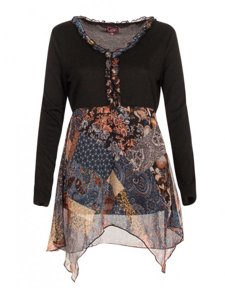 Chic ethnic tunic