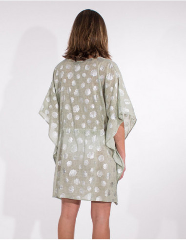 Short poncho style tunic