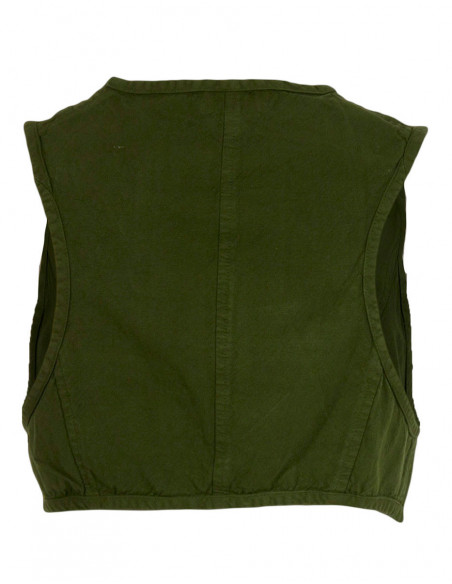 Lady cotton short cardigan sw