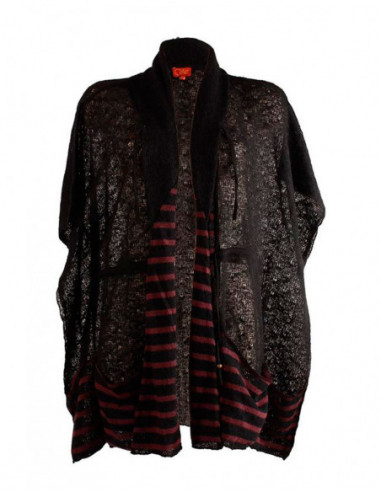 KNITTED 64% ACRYLIC 36% POLYESTER JACKET