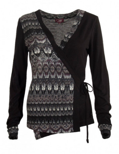 Knitted Jacket 80% Acrylique 20% Polyest