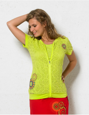 Knitted jacket