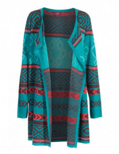 Veste mi-longue ethnique 2