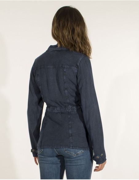 Stone wash jacket