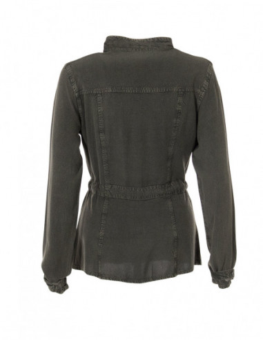 veste style chemise kaki