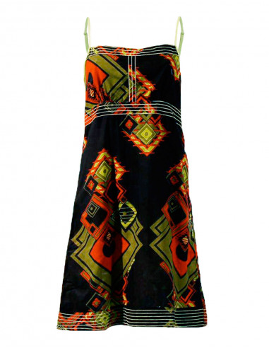 Robe courte coton