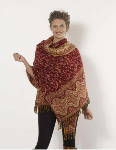 Foulard ethnique doux et chaud