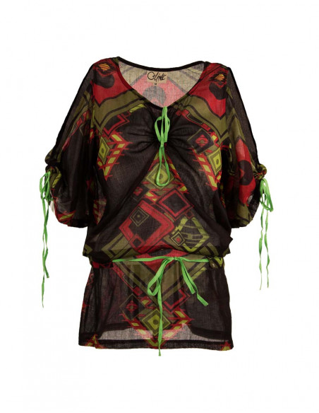 Cotton voile lady tunic