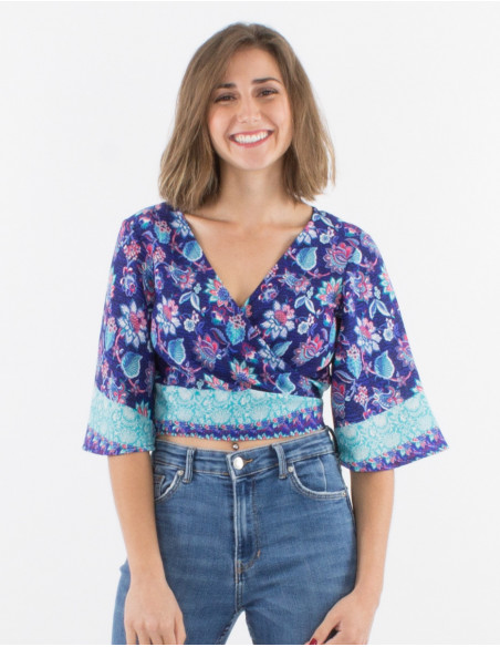 Romantic heart-shaped blouse