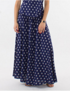 Long ethnic skirt with... 2