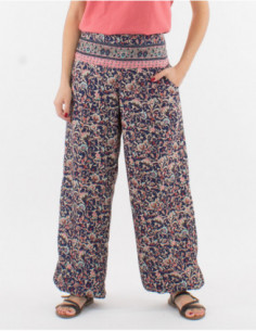 Pantalon bouffant resserré au cheville deals