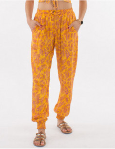 Ethnic pants with ankle straps