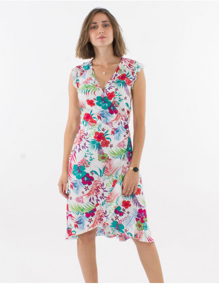 Robe longue hawaienne best sale