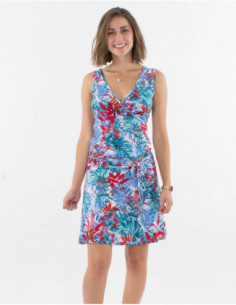Short Hawaiian draped dress... 2