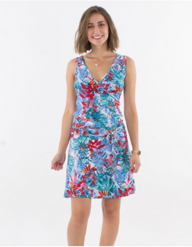 Draping hawaiian dress sales