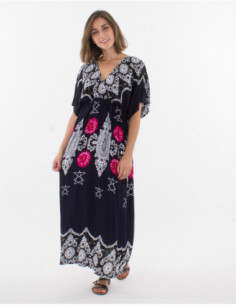 Long dress with ethnic... 2