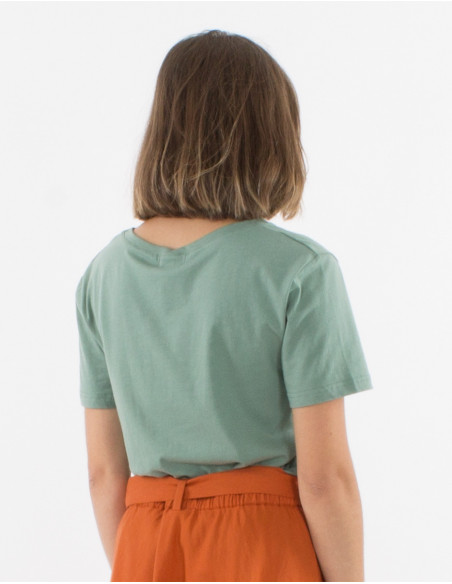 Palm boho cotton t-shirt