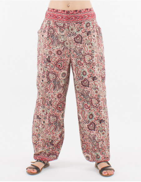 Loose pants baba cool paisley