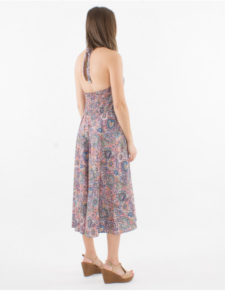 Original mid-length dress to tie