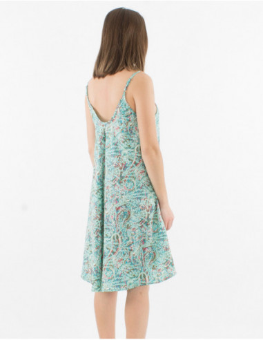 Original short trapeze dress