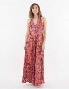 Bohemian long dress with... 2