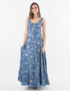 Bohemian long dress with...