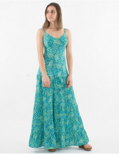 Floral bohemian ruffled...